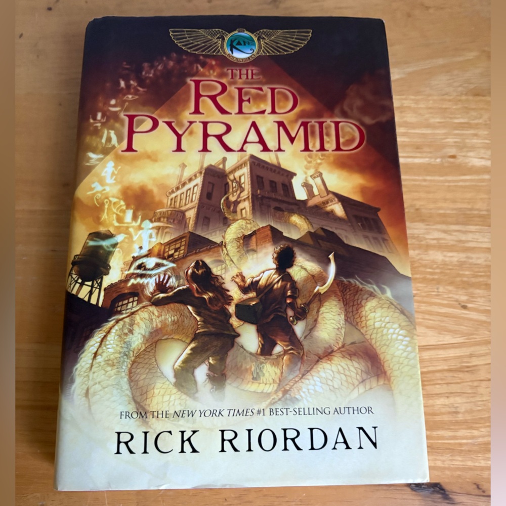 HCDJ 2010 The Red Pyramid Rick Riodan Disney books